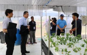 Korean envoy visits Normin's P70-m smart greenhouse project