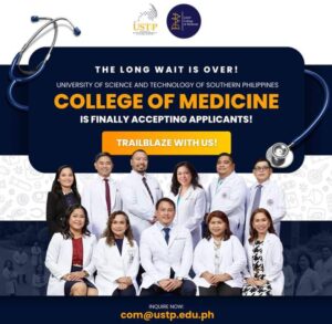 CHED OKs USTP medicine program, applications opening soon: Rufus