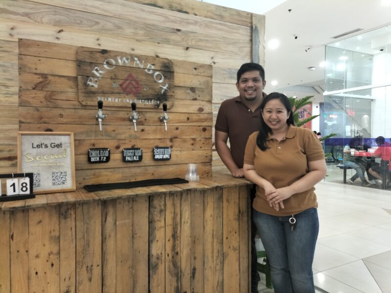Free beer treat for dads at mall