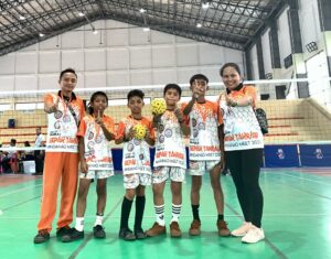 Sugbongcogon Sepak Takraw team wins qualifying games