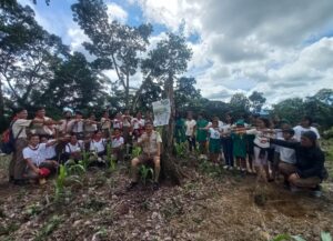 Bukidnon's various orgs join forces in a nationwide tree-planting event