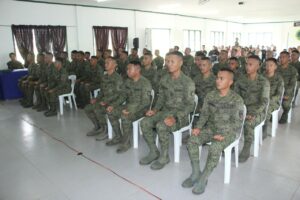 32 new soldiers complete basic training in Bukidnon