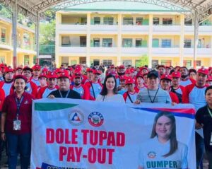 Dumper partylist enables Tupad pay-out for 431 workers
