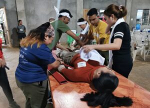 Reporters participate in 2-day media safety training