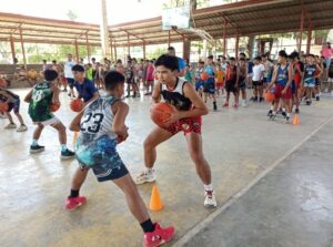 Photo Essay: Teaching sports fundamentals