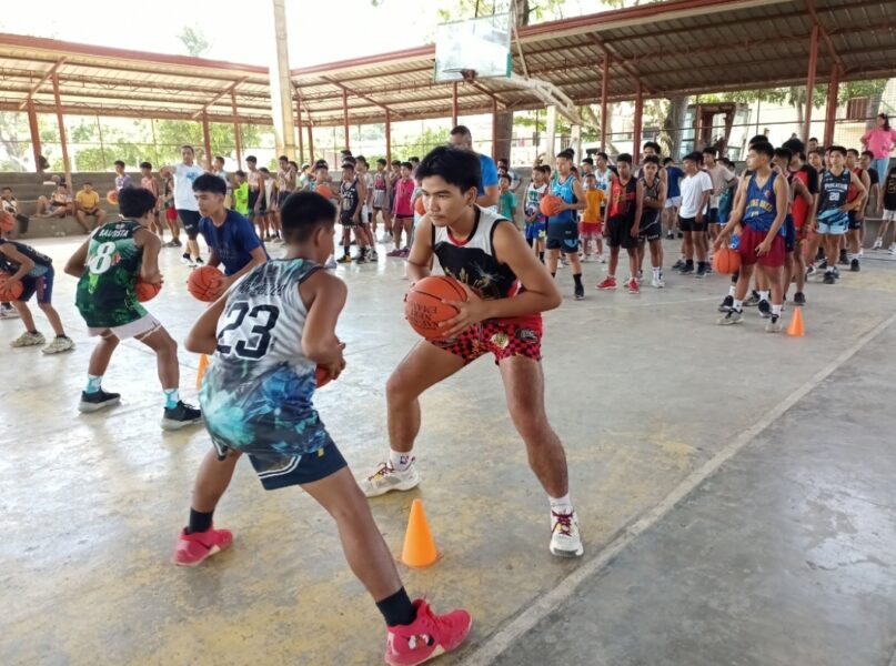 Photo Essay: Teaching sports fundamentals
