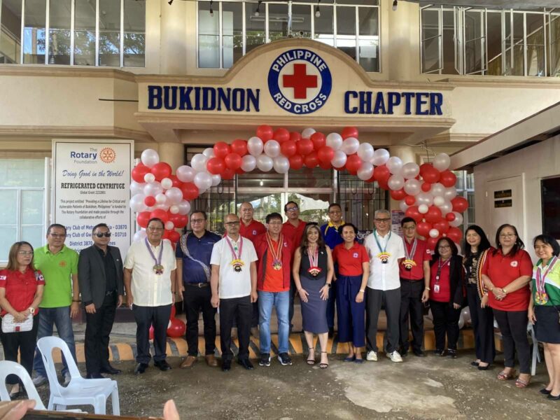 PRC opens first blood center in Bukidnon
