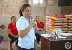 GAD’s office gives rice sacks to empower women