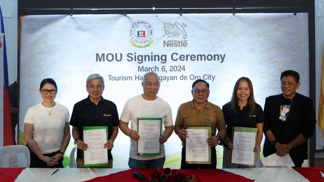 Nestlé, Oro LGU inks pack for wellness program