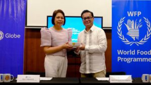 Globe's Hapag Movement reaches international donors via partnership with UN World Food Programme