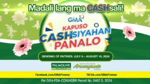 Join GMA Network's newest regional promo: Kapuso Cashsiyahan panalo!