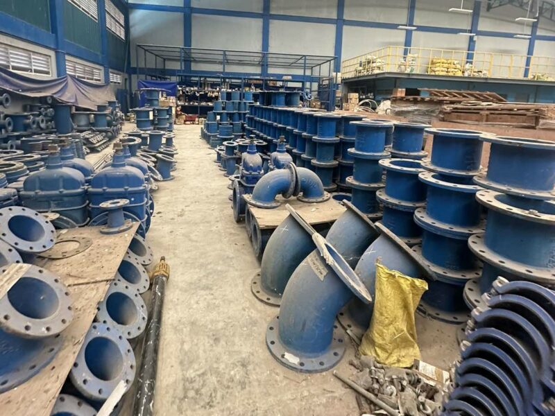 On DBP-funded pipe fittings found in warehouse: Jarales forms body to probe