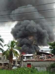 Fire destroys 9 homes in Gingoog