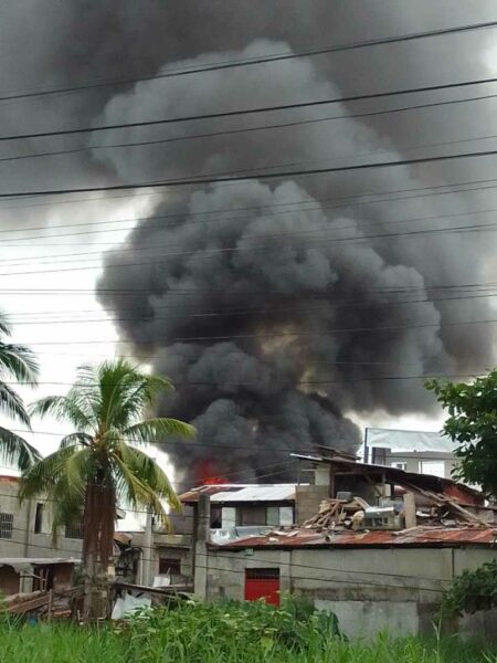 Fire destroys 9 homes in Gingoog
