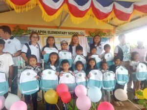 250 kids gain from Kiwanis, Eagles prosper at Lapok ES