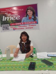 Imee Marcos urges Oro residents to tackle flooding with cleanliness