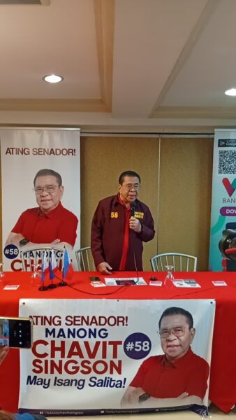 Chavit pledges flood study for Cagayan River Basin