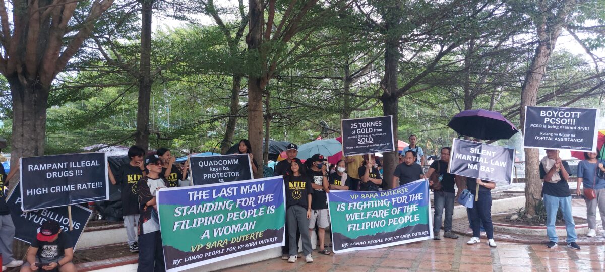 Supporters rally for Veep Duterte in Oro