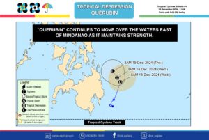 Surigao del Sur preps for TD Querubin