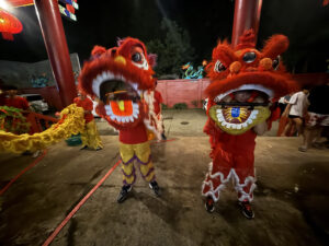 Fireworks, festivities mark Chinese New Year at Bell Temple
