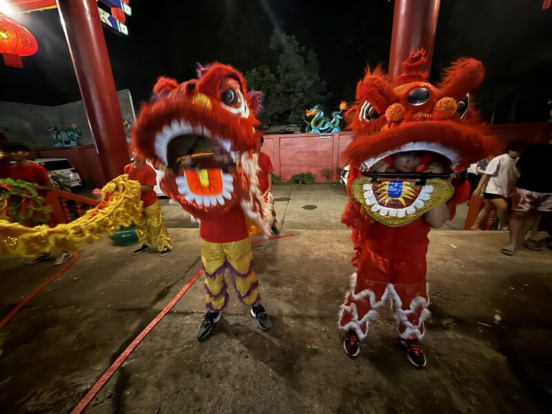 Fireworks, festivities mark Chinese New Year at Bell Temple