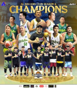 Pabillore’s Barkadas bag Al Ballers’ season 4 crown