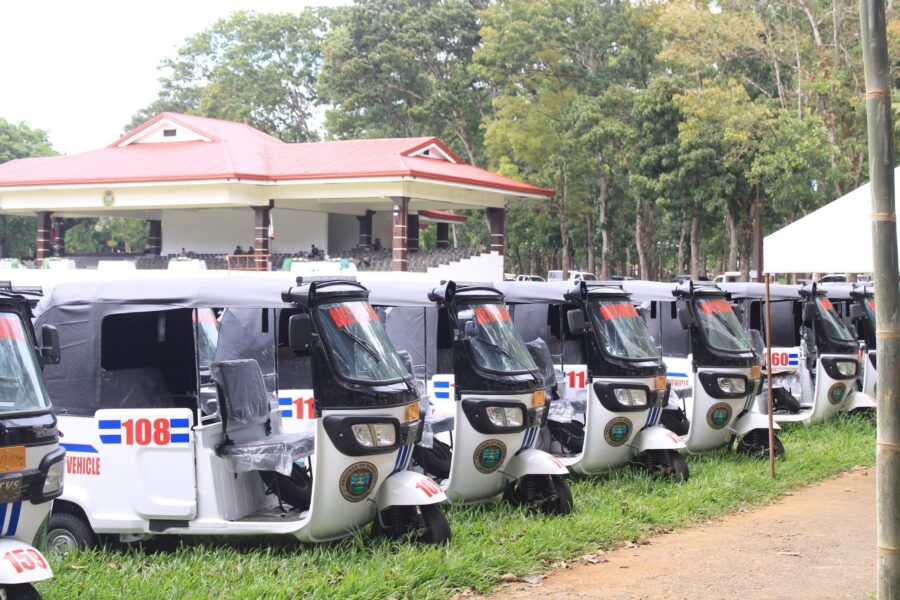 Bukidnon distributes new patrol vehicles to 177 Barangays