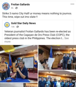 COPC president faces backlash over Facebook post
