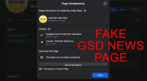 Gold Star Daily exposes local fake Facebook pages