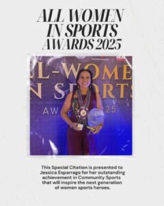 Esparrago honored at All Women in Sports Awards