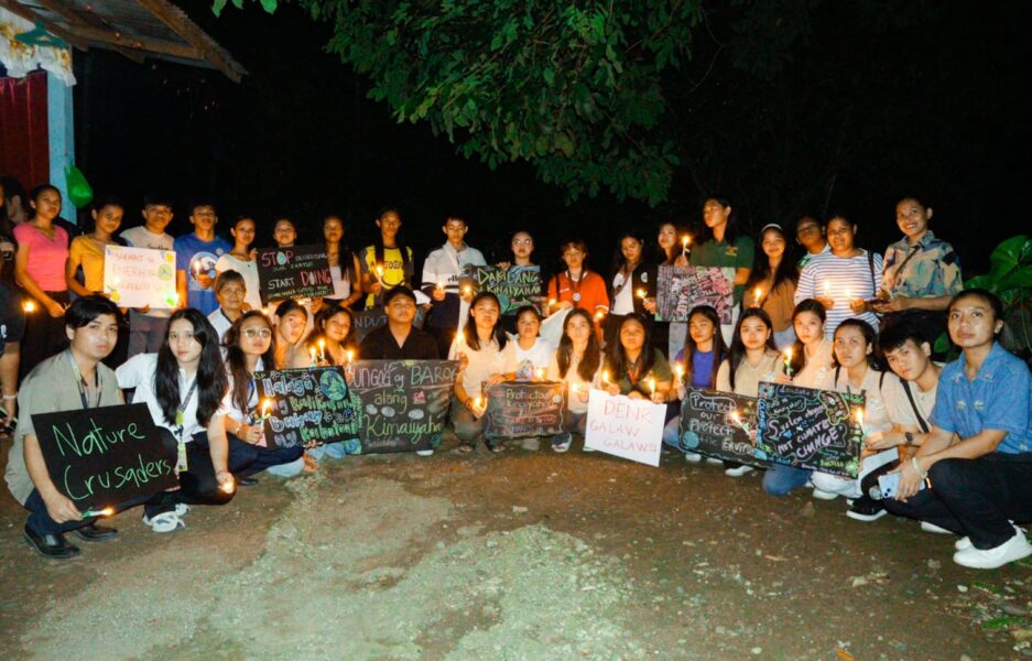 Higaonon, advocates hold vigil urging climate action