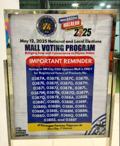 Comelec, stakeholders launch mall voting caravan in Oro