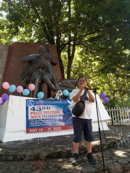 Oro press club opens 43rd Press Freedom Week with mass, motorcade