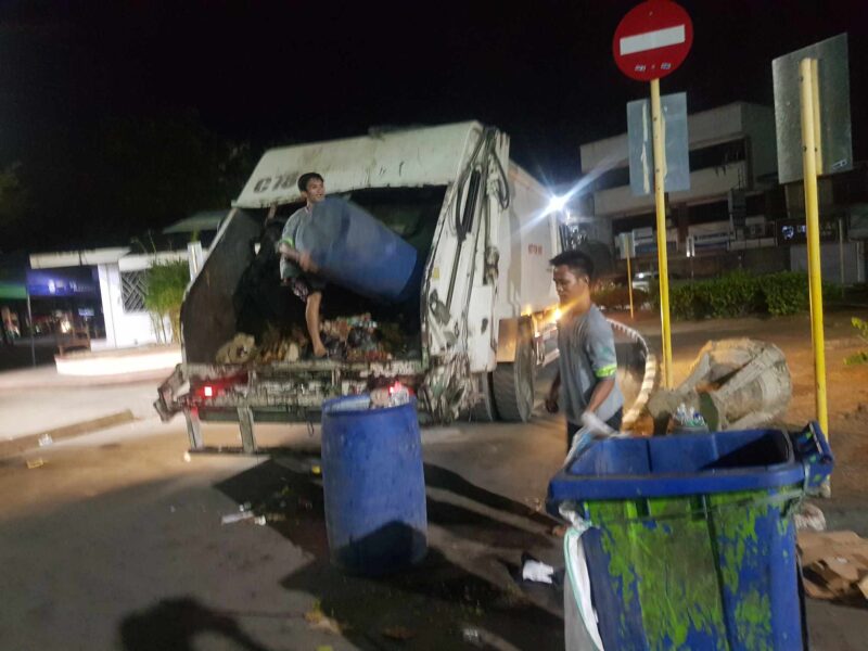 City hall tackles garbage crisis; Tencil still silent