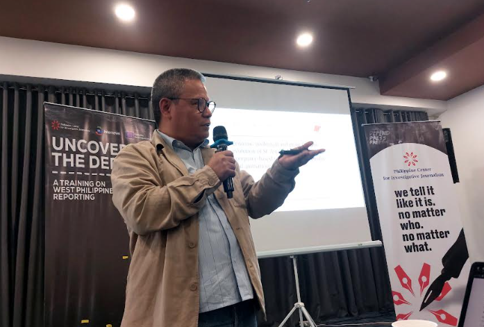 PCIJ trains journalists on West Philippine Sea reporting