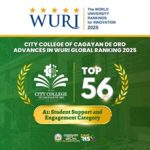 Oro city college ranks in global innovation list