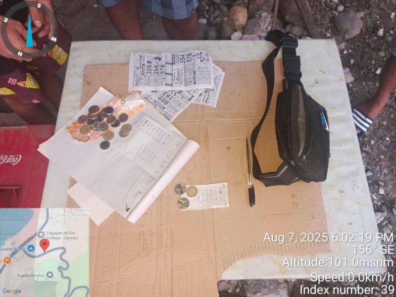 Cocpo nabs 2 suspects for illegal gambling