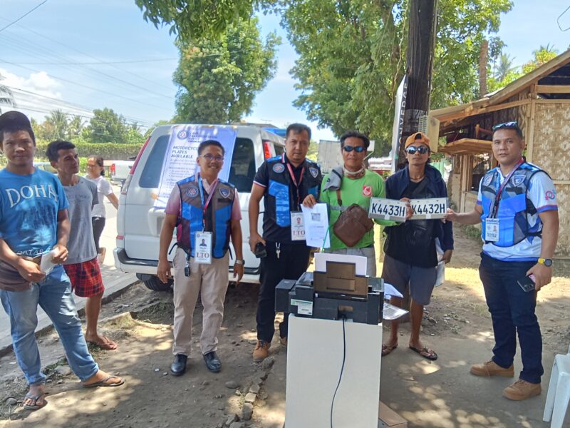 LTO Normin intensifies motorcycle plate distribution