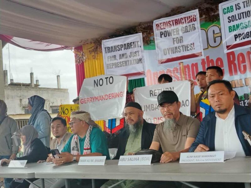 Meranaw groups oppose redistricting bill