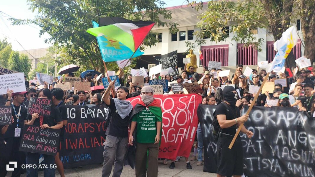 Iligan students rally against corruption on Martial Law anniversary