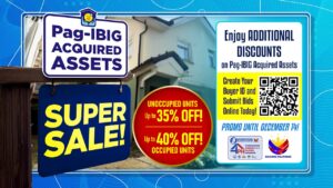 Pag-IBIG Fund Super Sale Draws Nearly 7,000 Winning Bids and Purchase Offers in Just Six Weeks