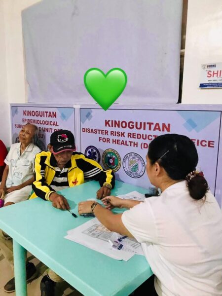 13 Kinoguitan elderly receive P10k each