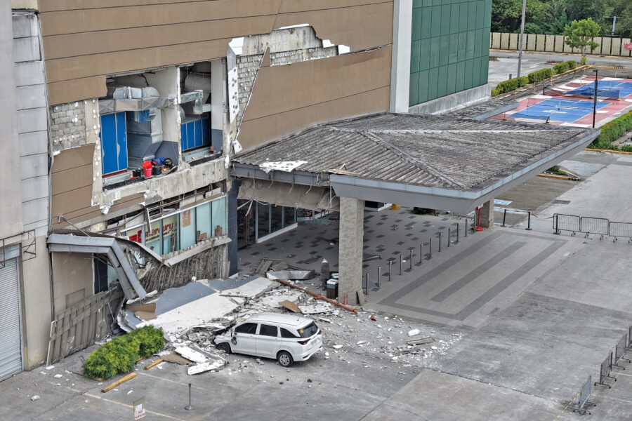 Quake aftermath in Butuan