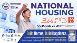 Nearly 30,000 homebuyers to join DHSUD, Pag-IBIG Fund at National Housing Expo on Oct. 23-24