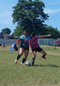 Moms take the field at 3rd Romee Jose Subere Football Cup