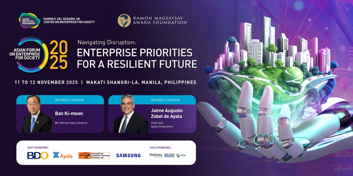 Global leaders to tackle climate, AI, geopolitics at AIM’s Asian Forum