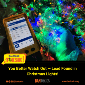 Watchdog warns of unsafe Christmas Lights due to high lead risk
