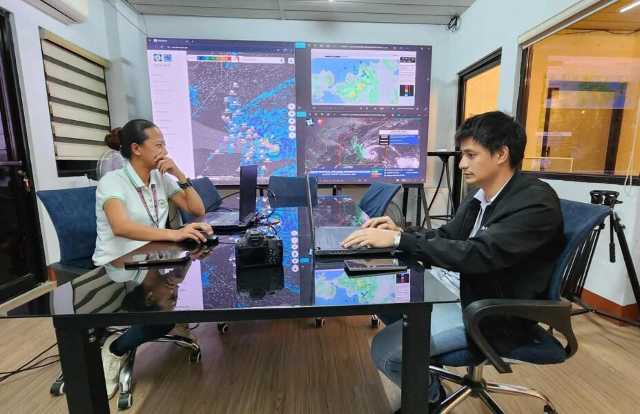 Oro suspends government work due to typhoon Tino