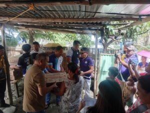 Relief aid distributed to Oro fire, flood survivors