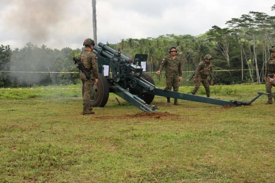 Army tests howitzers, tank-mounted mortars in Lanao del Norte live-fire drills